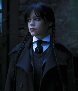 Wednesday Addams Black Coat