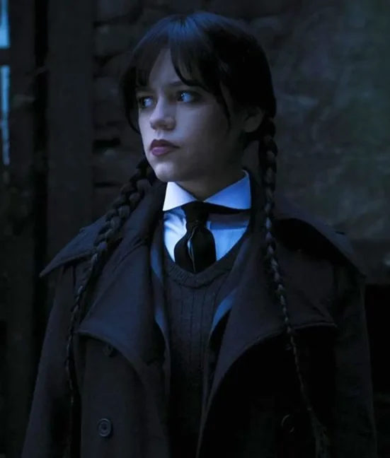 Wednesday Addams Black Coat