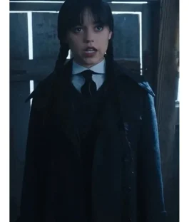 Wednesday Addams Black Coat