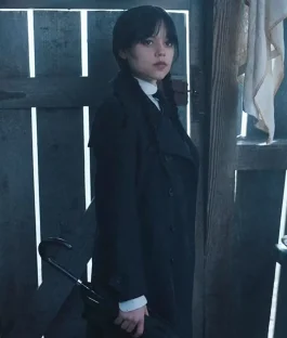 Wednesday Addams Black Coat