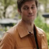 Emily in Paris S03 Lucas Bravo Brown Jacket
