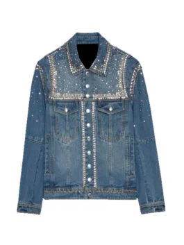 Emily in Paris S03 Ashley Park Blue Denim Jacket