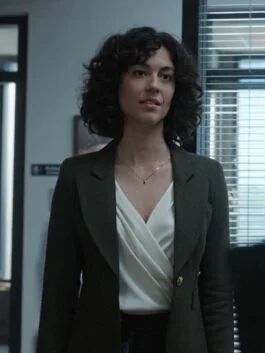 The Recruit Amelia Salazar Green Blazer