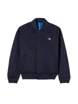 Elite Guzman’s Tiger Crest Logo Reversible Bomber Jacket