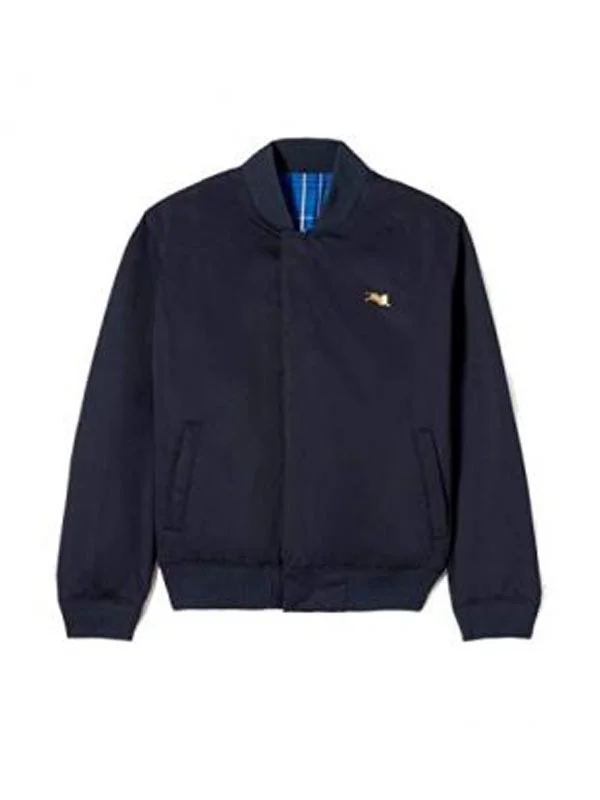 Elite Guzman’s Tiger Crest Logo Reversible Bomber Jacket