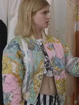 Emily In Paris Carlson Young Bomber Jacket