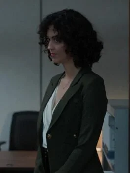 The Recruit Amelia Salazar Green Blazer