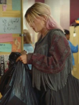 Sex Education Maeve Fringe Jacket