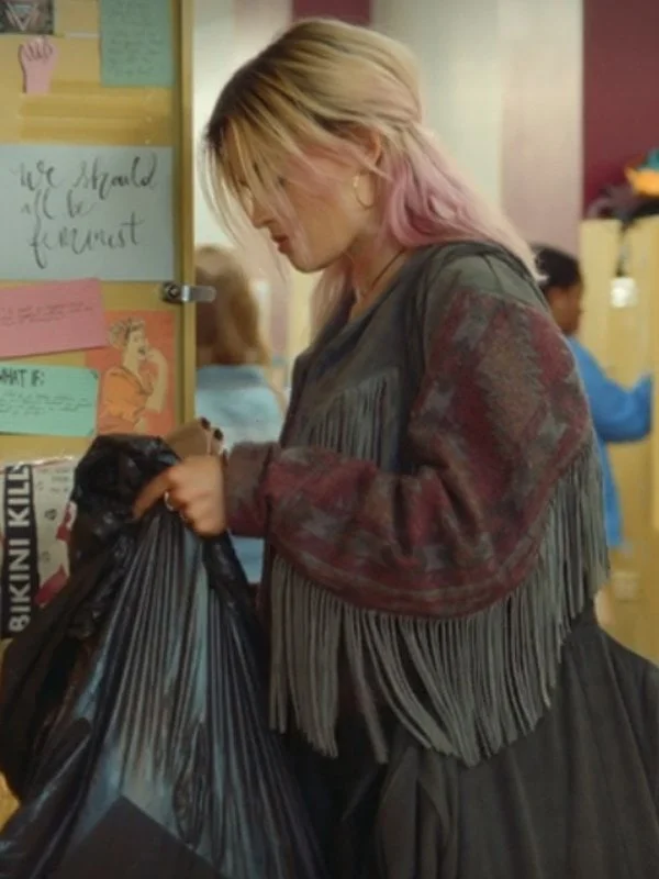 Sex Education Maeve Fringe Jacket