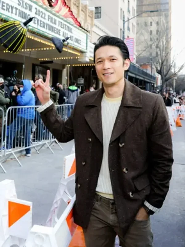 Everything Everywhere All at Once Harry Shum Jr Wool Coat