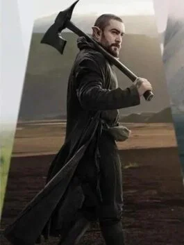 The Witcher Blood Origin Fjall Black Coat