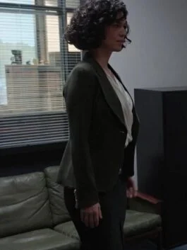 The Recruit Amelia Salazar Green Blazer