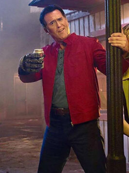 Ash vs Evil Dead Bruce Campbell Red Jacket