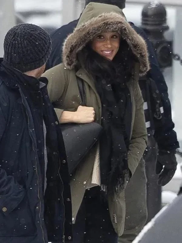 Harry & Meghan Markle Brown Parka