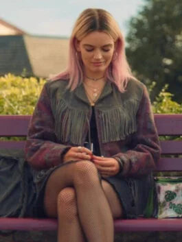 Sex Education Maeve Fringe Jacket