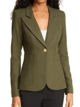 The Recruit Amelia Salazar Green Blazer