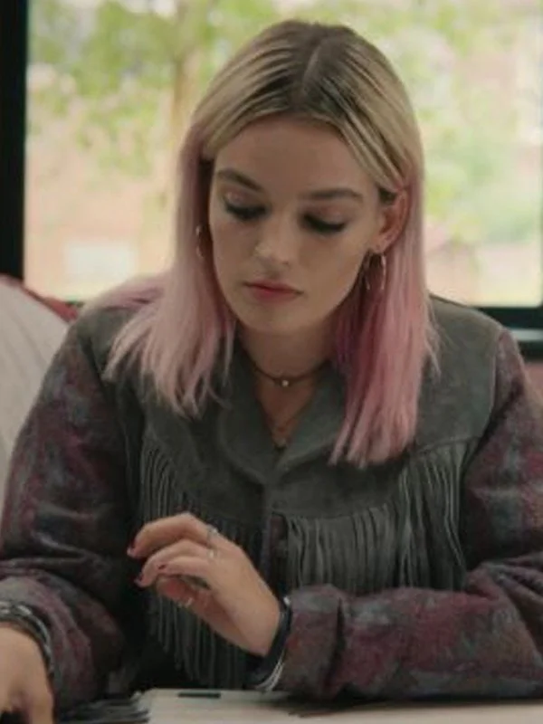 Sex Education Maeve Fringe Jacket