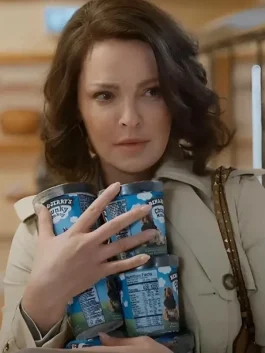 Firefly Lane S02 Tully Hart beige Coat front