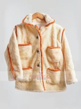 Women's Teddy Sherpa Beige Jacket