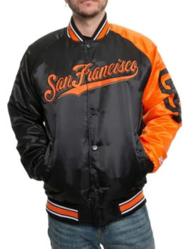 San Francisco Giants Black And Orange Jacket