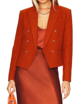 The Flash S09 Iris West Tweed Blazer