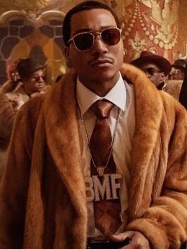 BMF Lil Meech Brown Fur Coat