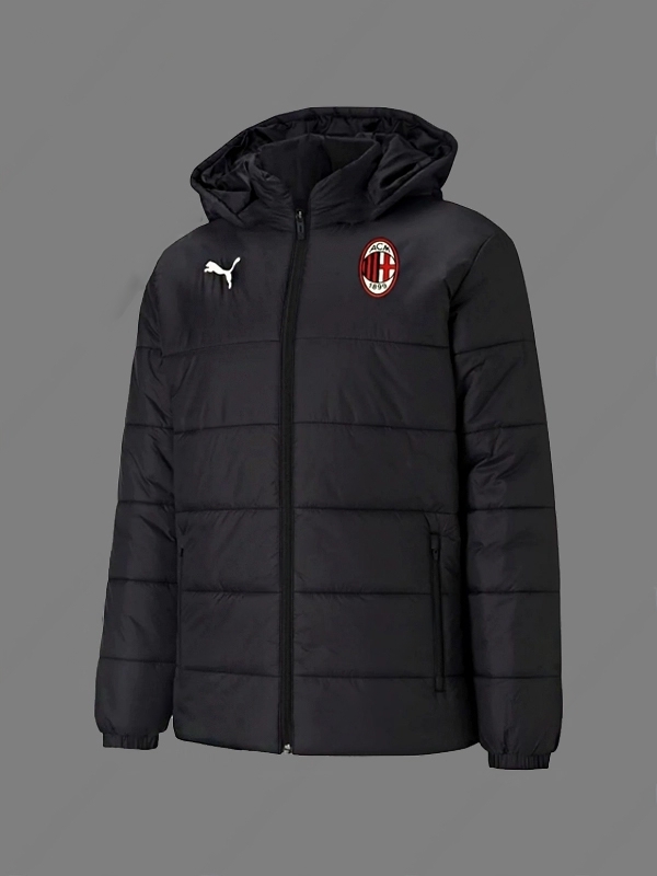 Henbury Milan City Jacket - Black, Size XL, Band Collar, Zipper Front