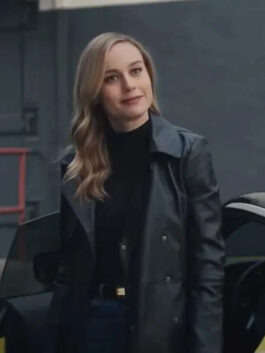 Fast X 2023 Brie Larson Leather Coat