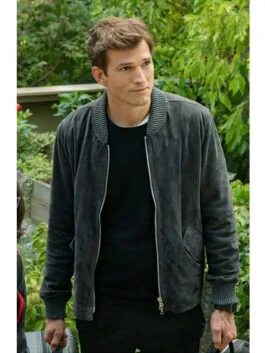 Your Place Or Mine Ashton Kutcher Bomber Jacket