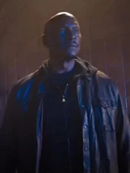 Fast X 2023 Tyrese Gibson Black Leather Jacket
