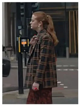 Extraordinary 2023 Mairead Tyers Plaid Blazer