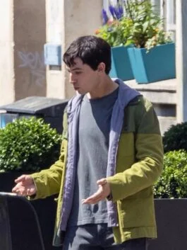 The Flash Ezra Miller Green Jacket
