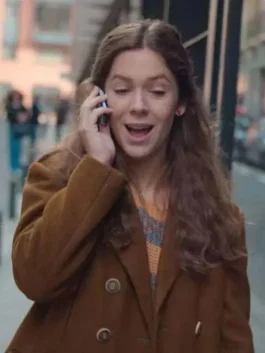 In Love All Over Again Georgina Amoros Brown Coat back