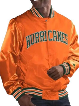 Miami Hurricanes Orange Jacket