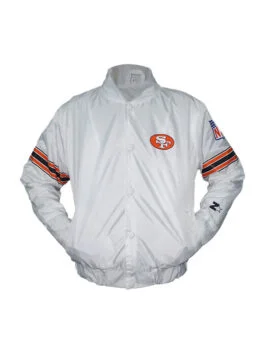 Power Forward San Francisco 49ers White Jacket