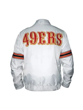 Power Forward San Francisco 49ers White Jacket