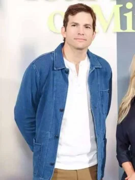 Your Place or Mine Ashton Kutcher Denim Jacket