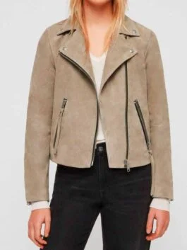 Bad Sisters Ursula Flynn Suede Jacket