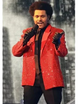 Super Bowl The Weeknd Sequin Blazer