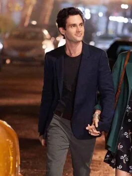 You Joe Goldberg Blue Blazer