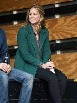 You Guinevere Beck Green Coat