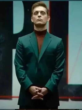 Berlin 2023 Pedro Alonso Blue Blazer
