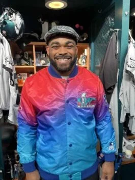 Super Bowl LVII Brandon Graham Varsity Jacket