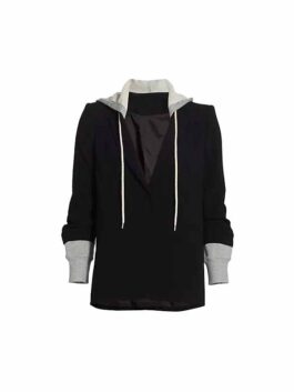 Not Dead Yet Nell Serrano Hooded Blazer