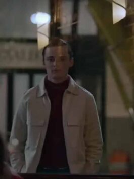 The Tutor 2023 Noah Schnapp White Jacket