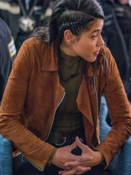 Chicago PD S07 Vanessa Rojas Suede Jacket