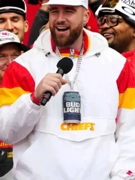 Travis Kelce Super Bowl Parade Jacket