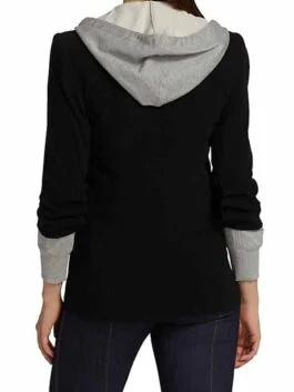 Not Dead Yet Nell Serrano Hooded Blazer