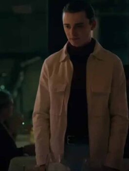 The Tutor 2023 Noah Schnapp White Jacket