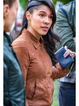 Chicago PD S07 Vanessa Rojas Suede Jacket